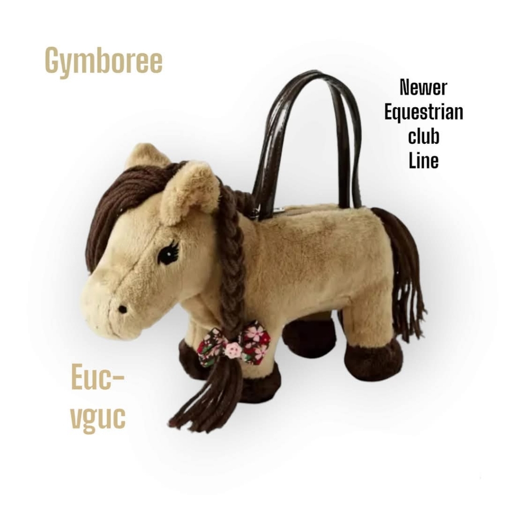 Gymboree Plush Horse Handbag